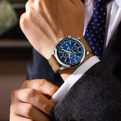 Montre de luxe tendance pour hommes