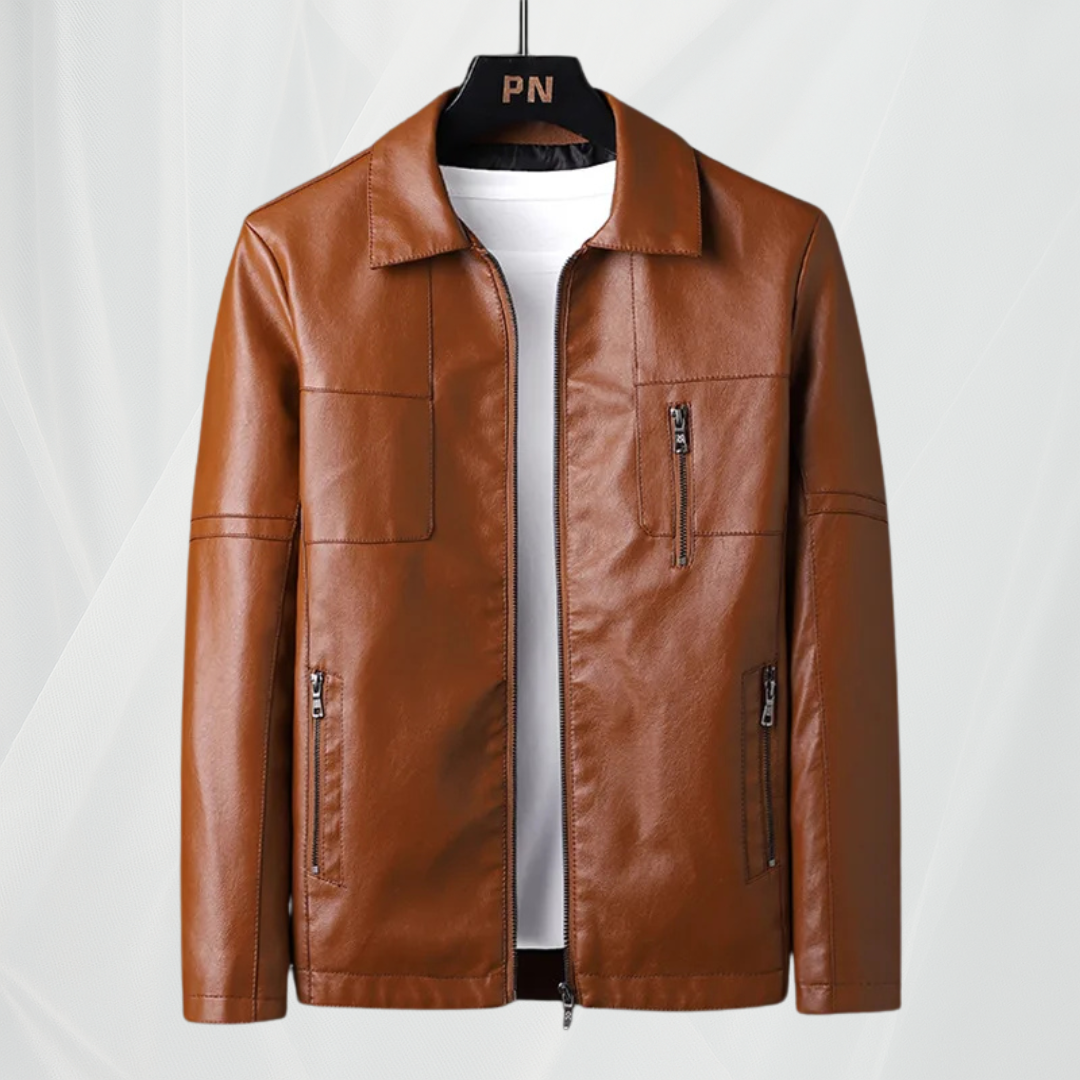 Veste en cuir Winslo