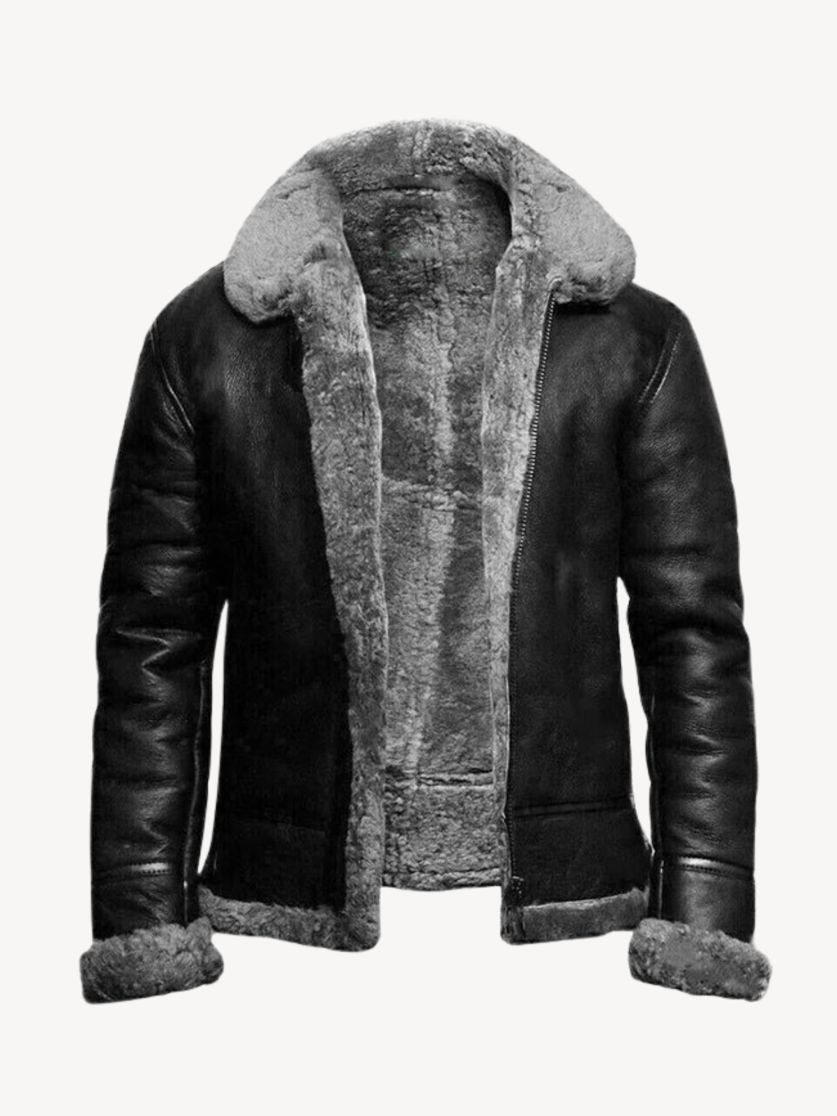 GEPPETTO - VESTE CLASSIQUE EN CUIR