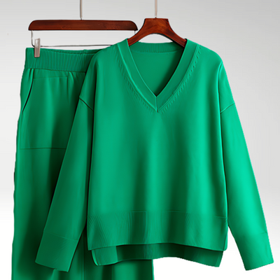 Le Clair™ | Luxe Ensemble deux pièces col V