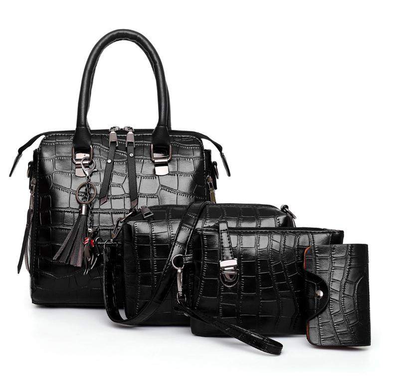 Olivia™ Élégance Classique | Ensemble de Sacs Modernes de 4 Pièces