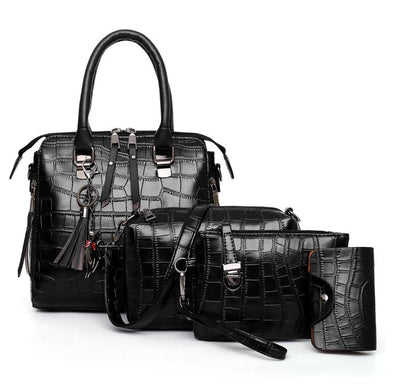 Olivia™ Élégance Classique | Ensemble de Sacs Modernes de 4 Pièces