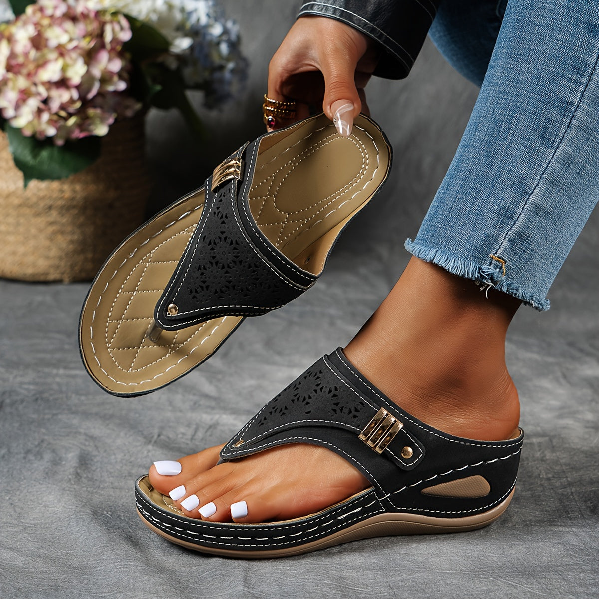 Ellie™ - Sandales Orthopédiques Confortables