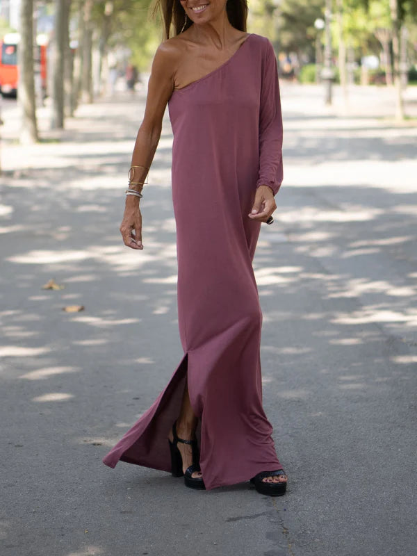 Enya™ | Robe à Une Épaule