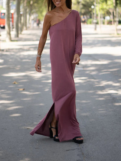 Enya™ | Robe à Une Épaule