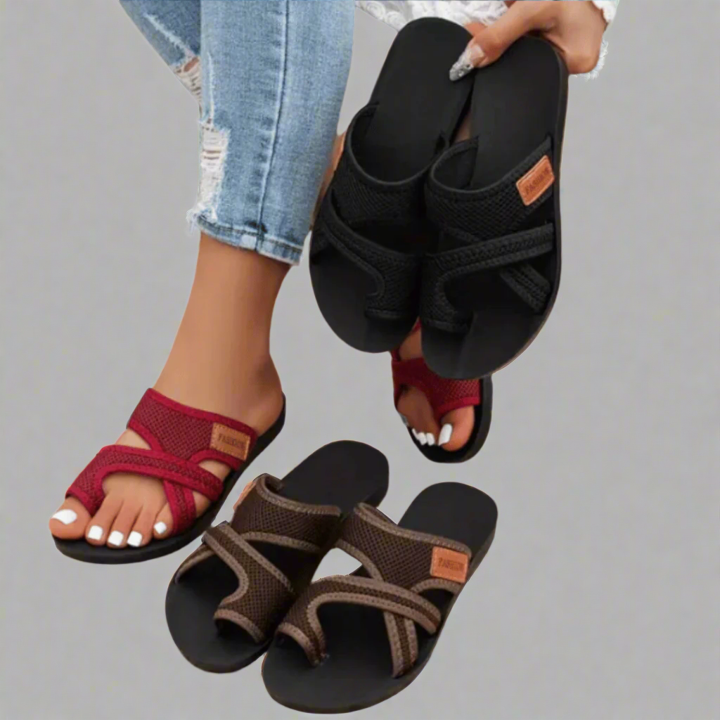 Greta | Sandales en maille respirantes de qualité premium