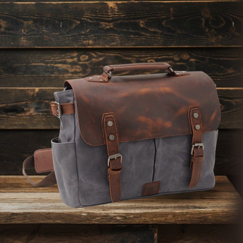 PETERSBURG | Sac Messager en Toile