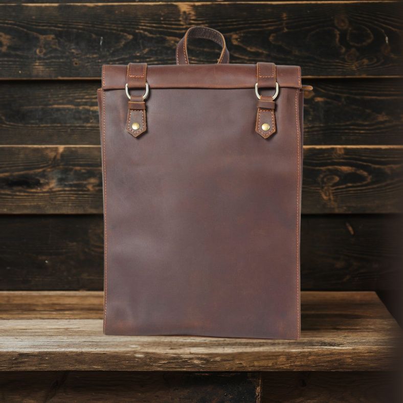 KENWAY | Sac à Dos en Cuir Pleine Fleur