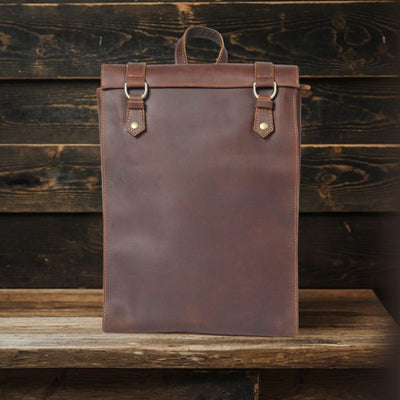 KENWAY | Sac à Dos en Cuir Pleine Fleur
