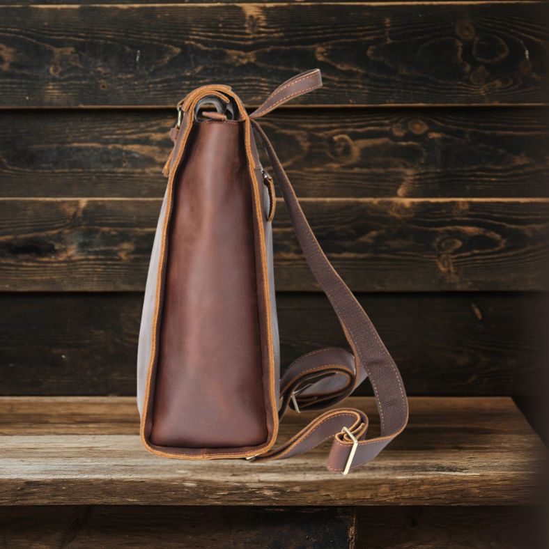KENWAY | Sac à Dos en Cuir Pleine Fleur