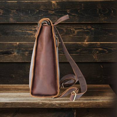 KENWAY | Sac à Dos en Cuir Pleine Fleur
