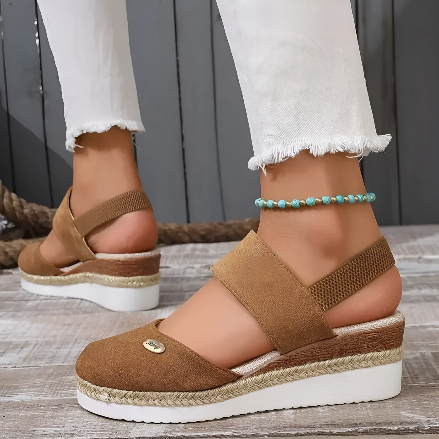 Wendy - Sandales Orthopédiques Décontractées Slip On