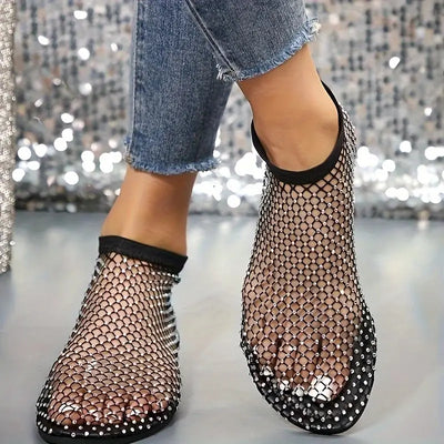 Aubrey™ - Ballerines Premium Brillantes