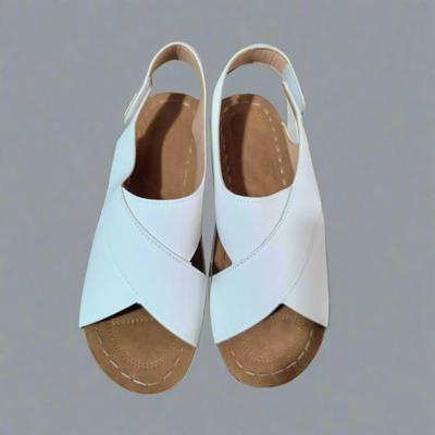 Sonnhild | Sandales Premium Fait Main en Bleu Marine