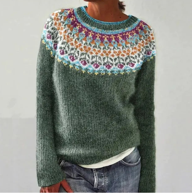 Elsa | Pull d'Hiver Rétro