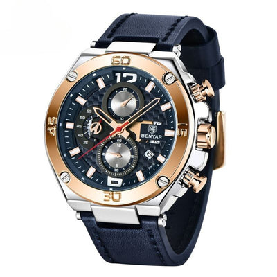 Montre Chronographe Sport Multifonction Quartz