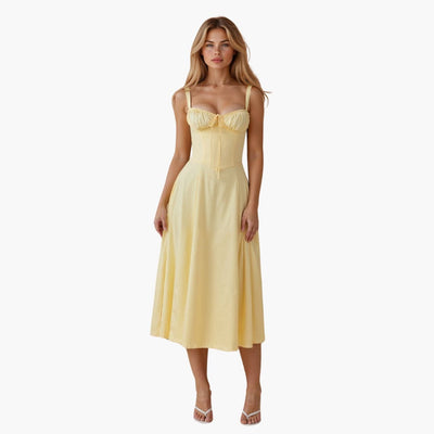 Stella | Robe midi légère et fluide pour femme
