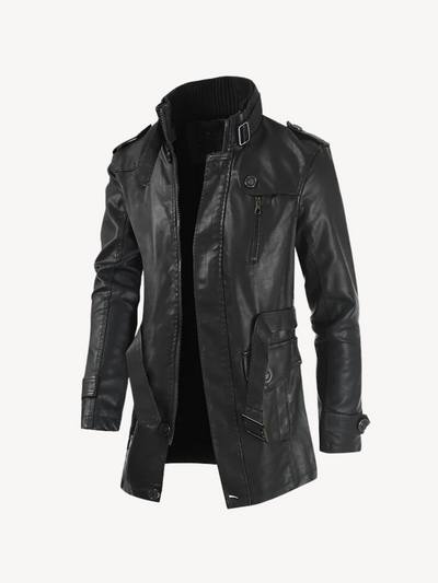 ONESIME - MANTEAU EN CUIR