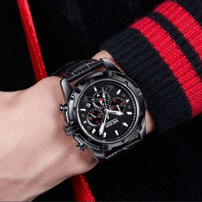 Montre de sport chronographe militaire de luxe
