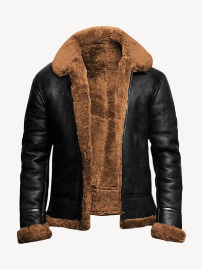 GEPPETTO - VESTE CLASSIQUE EN CUIR