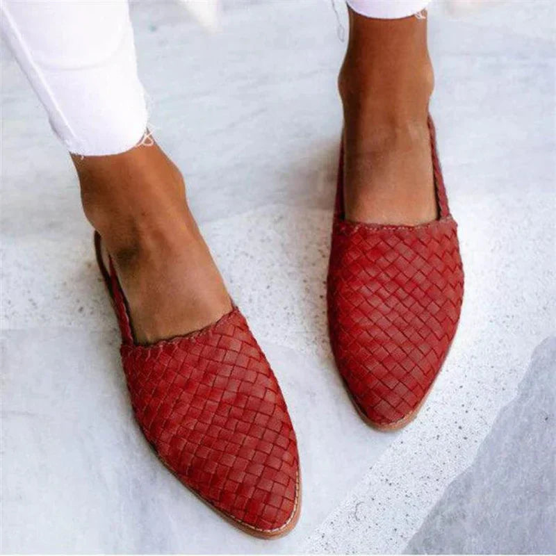 Cleo | Ballerines Tissées Élégantes