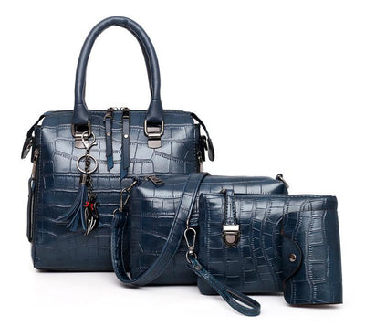 Olivia™ Élégance Classique | Ensemble de Sacs Modernes de 4 Pièces