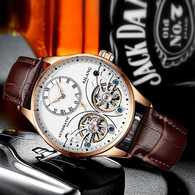 Montre Mécanique Luminous Double Tourbillon