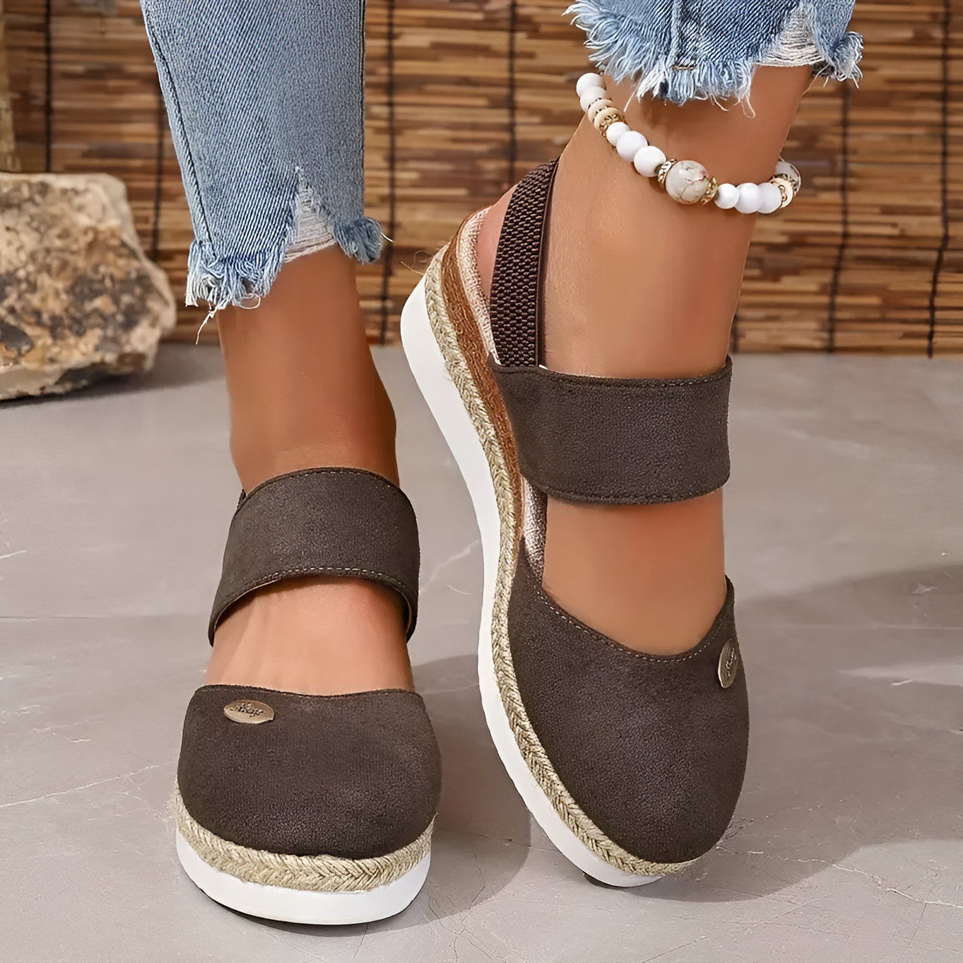 Wendy - Sandales Orthopédiques Décontractées Slip On