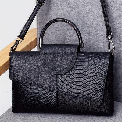 Grace™ Classique | Sac de Luxe avec Relief de Crocodile