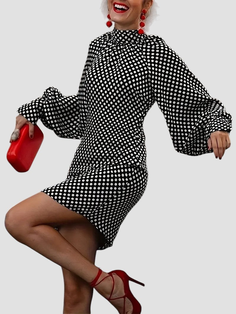 Milena | Robe Mini à Pois