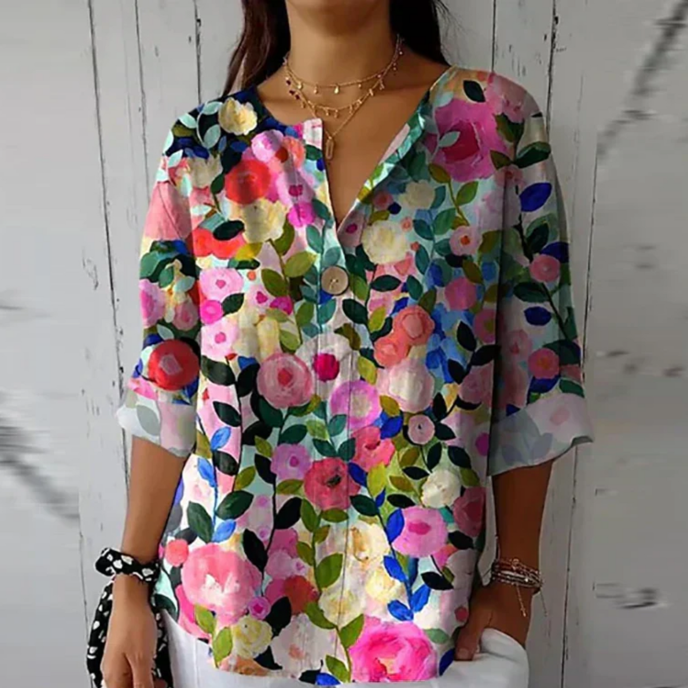 Arlene™ | Blouse Florale Chic