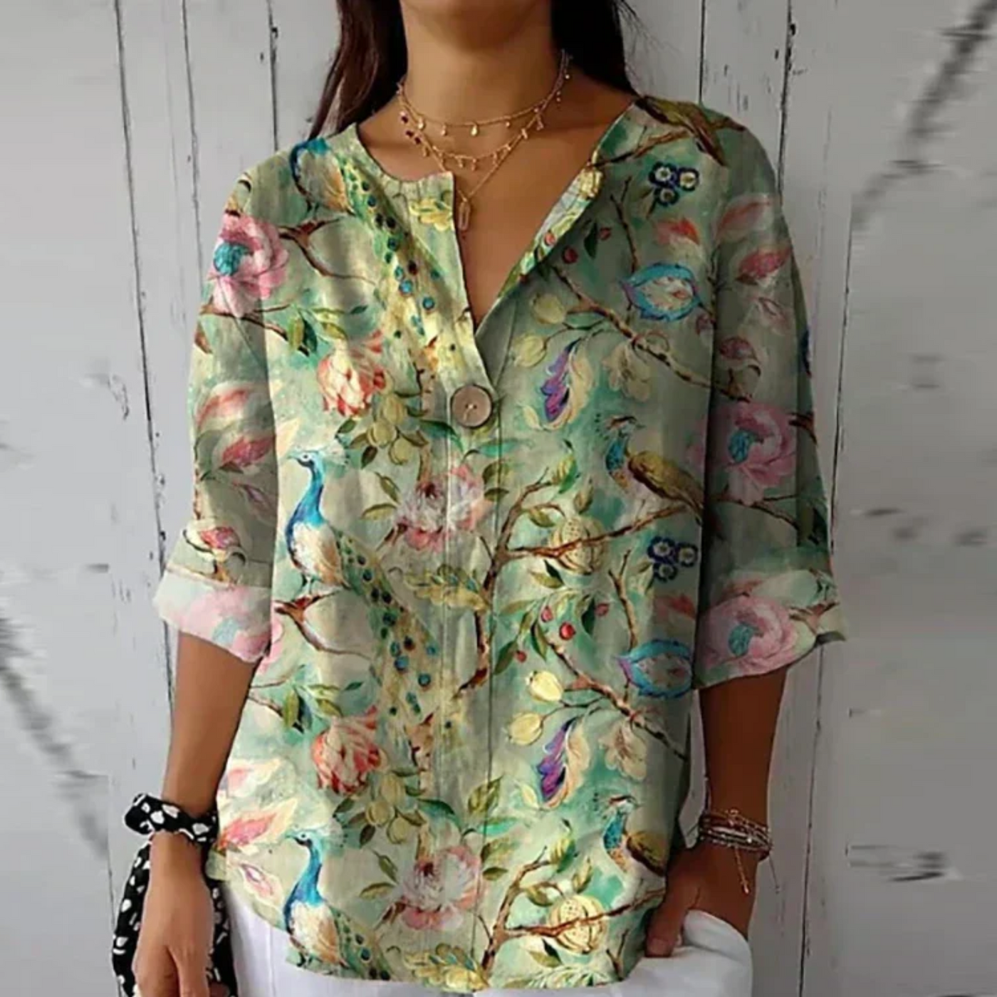 Arlene™ | Blouse Florale Chic