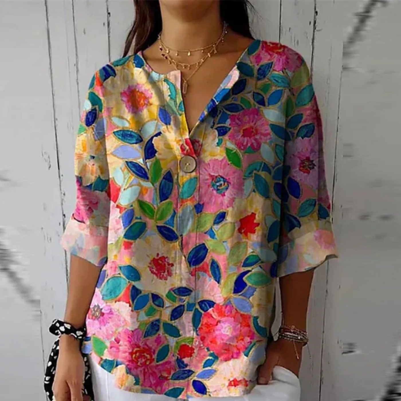 Arlene™ | Blouse Florale Chic