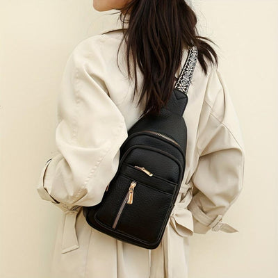 Riley™ Vintage Charm | Sac Bandoulière de Poitrine