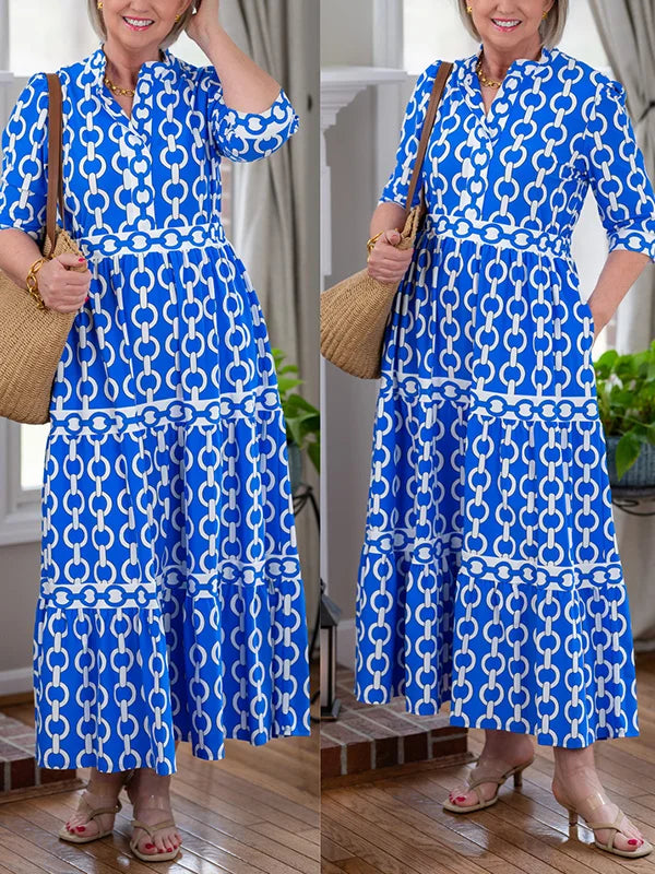 Juliette | Robe Midi Chaîne