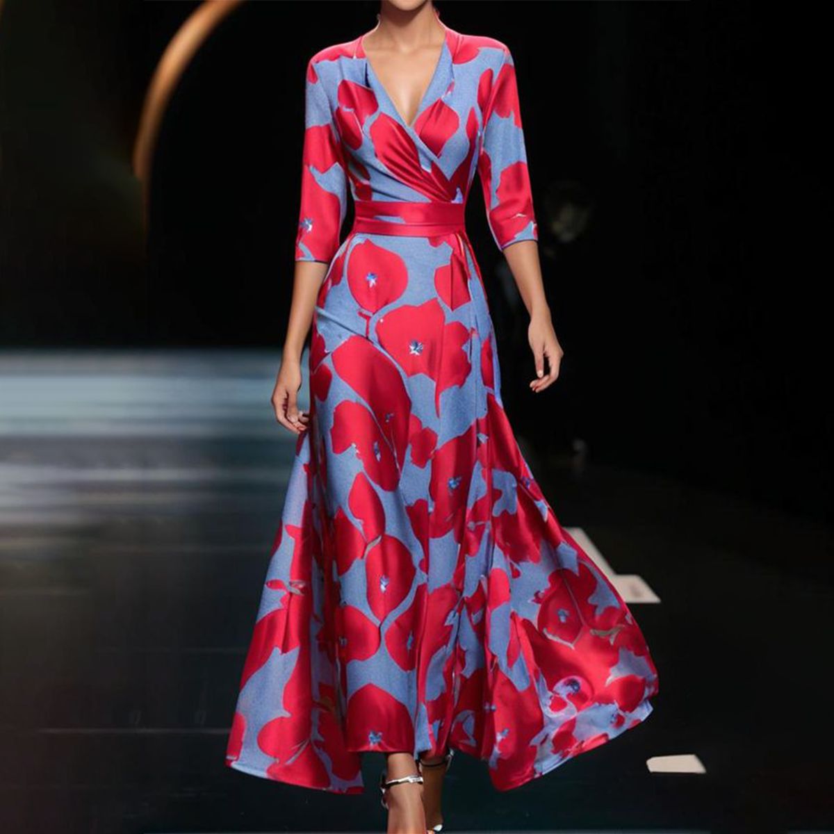 Benita™ | Robe avec Col en V