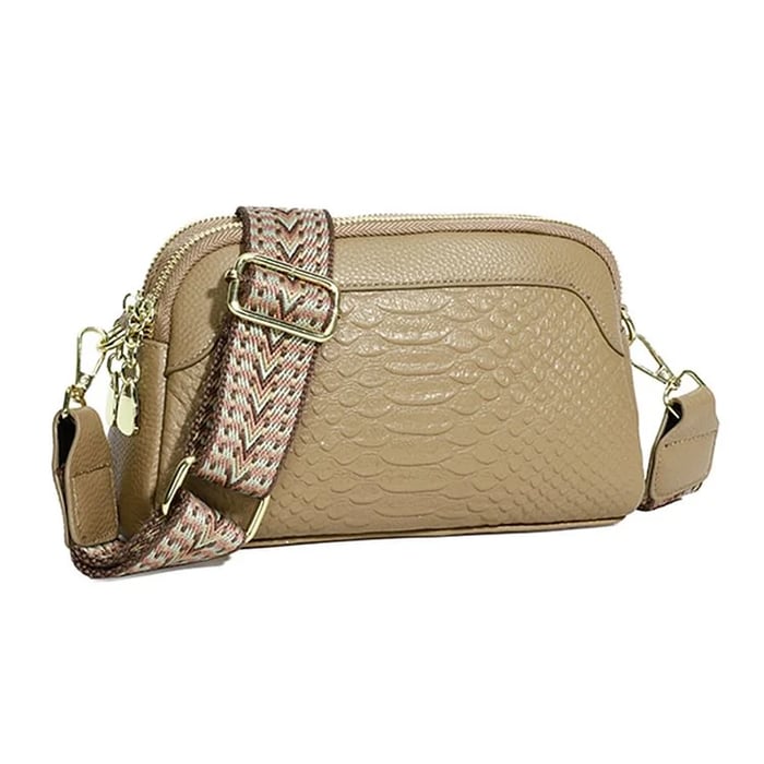 Olivia™ Élégante Attrayante | Mini Sac Crossbody avec Motif Crocodile