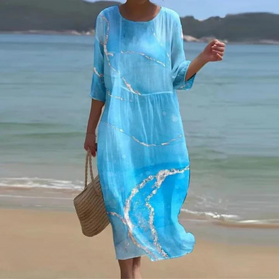 Miranda | Robe Maxi Florale Élégante