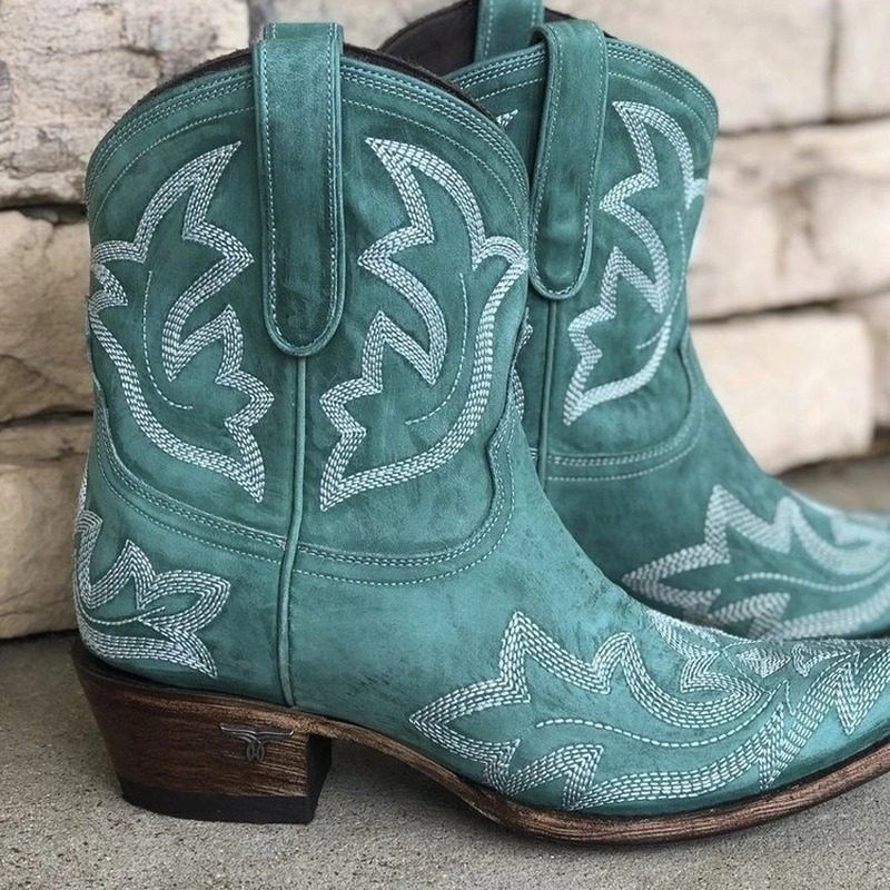 Bottes brodées Texas