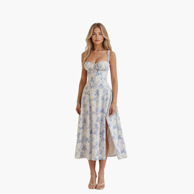 Stella | Robe midi légère et fluide pour femme