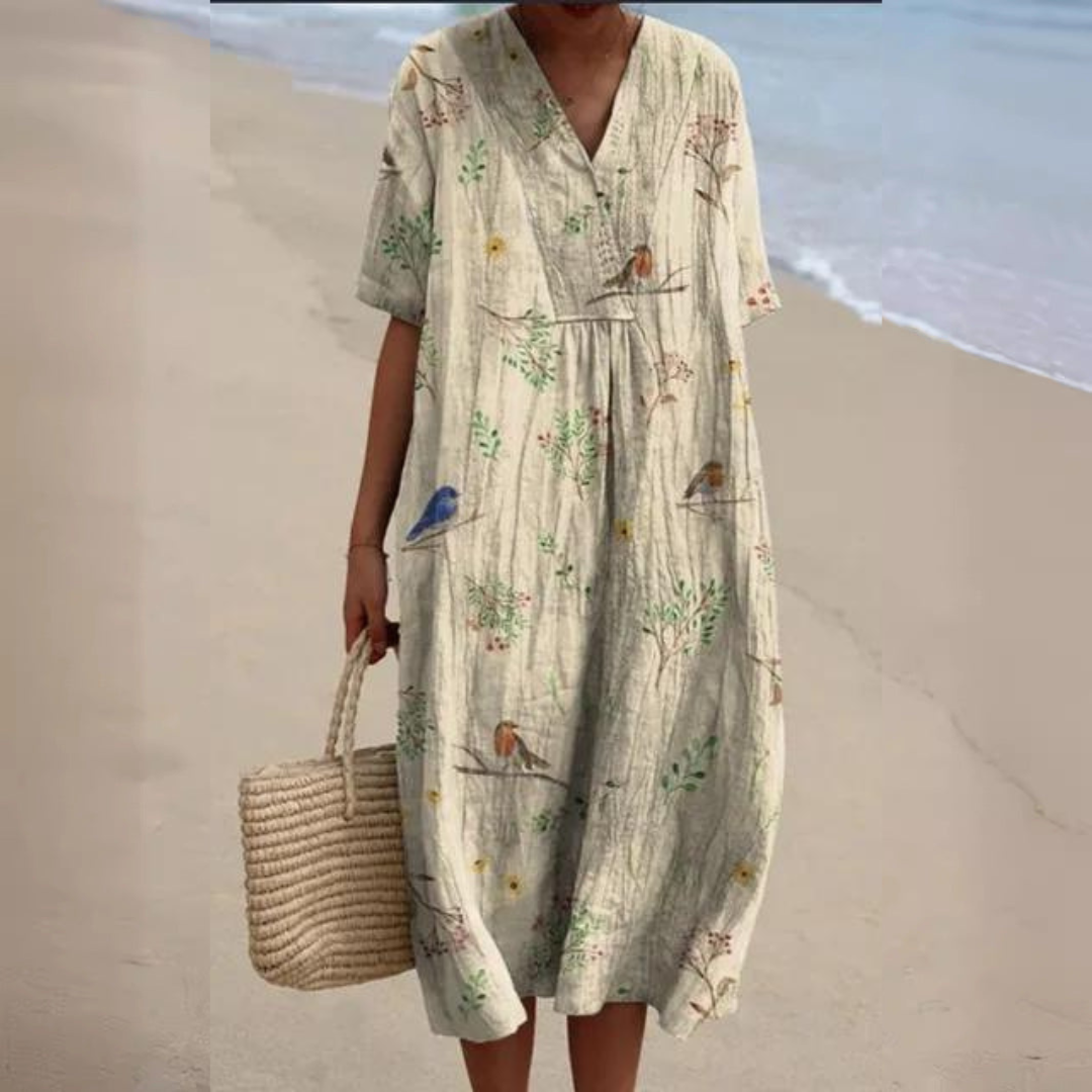 Emma™ | Robe Fleurie Alegre | 1+1 GRATUIT