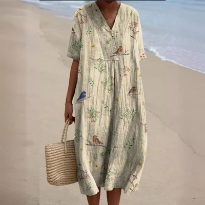 Emma™ | Robe Fleurie Alegre | 1+1 GRATUIT