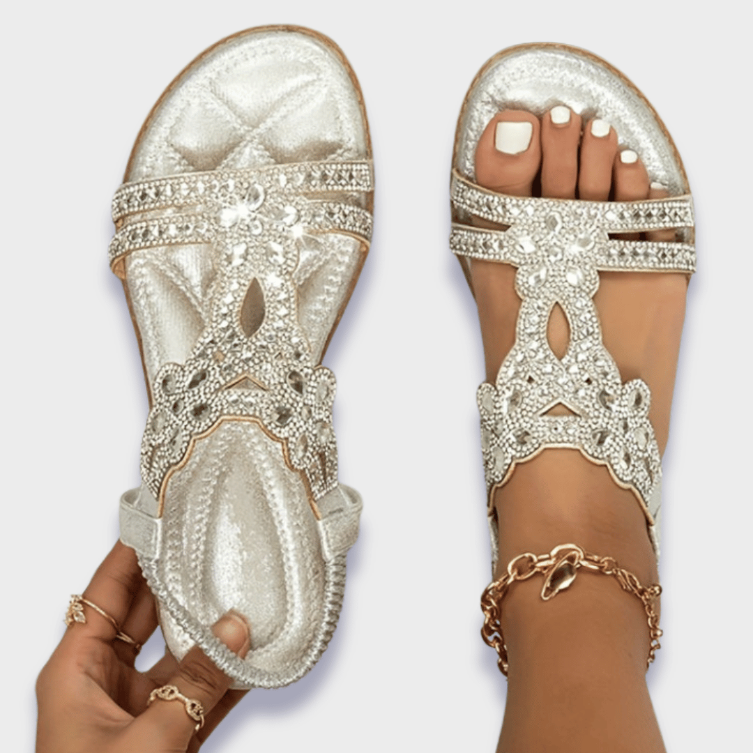 Franziska | Sandales Boho Orthopédiques en Matériaux Premium