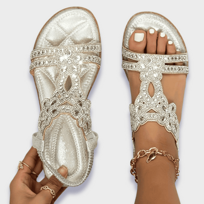 Franziska | Sandales Boho Orthopédiques en Matériaux Premium