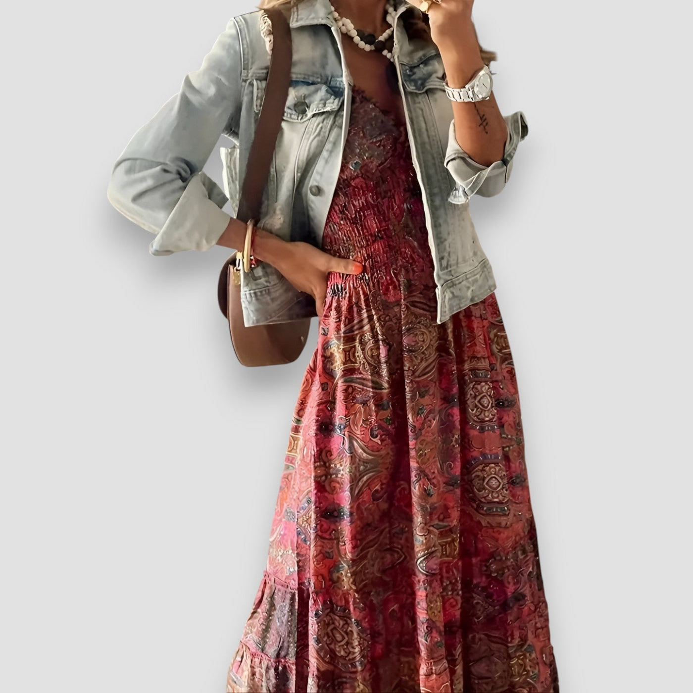 Rosy | Robe Maxi