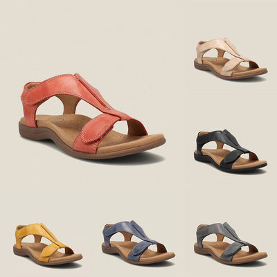 Giulia™ | Sandales orthopédiques en cuir décontractées