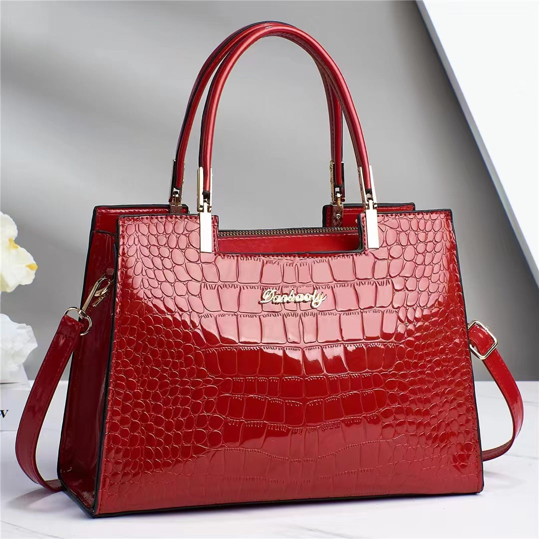 Brooklyn™ Shine | Sac de Luxe en Relief Crocodile