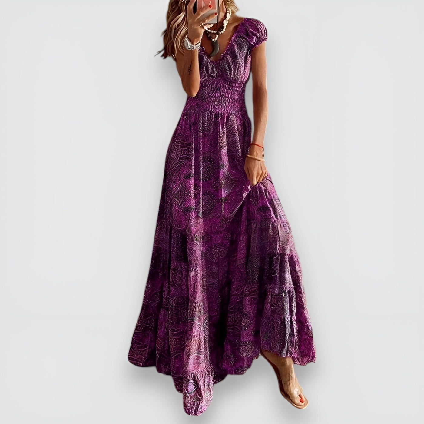 Rosy | Robe Maxi