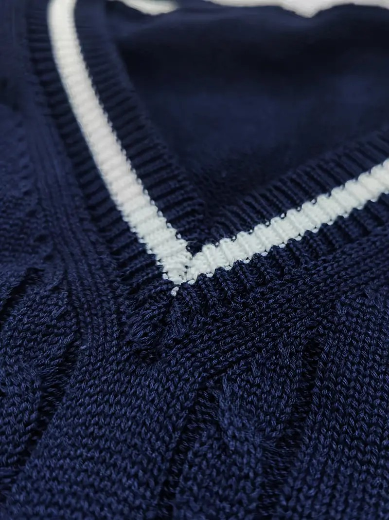 Eustachio - Gilet en Maille Tissée