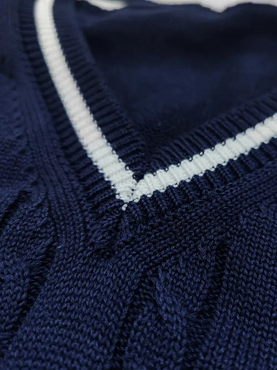 Eustachio - Gilet en Maille Tissée